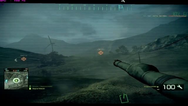Battlefield Bad Company 2 Gigabyte 8600GT SilentPipeII Gameplay смотреть онлайн