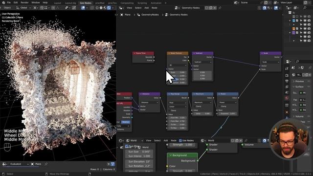 Projection Mapped Point Cloud - Looking Glass Blocks смотреть онлайн