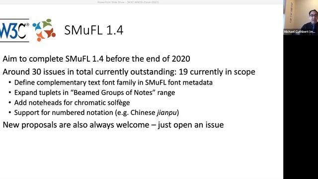 2020 W3C Music Notation Community Group Meeting смотреть онлайн