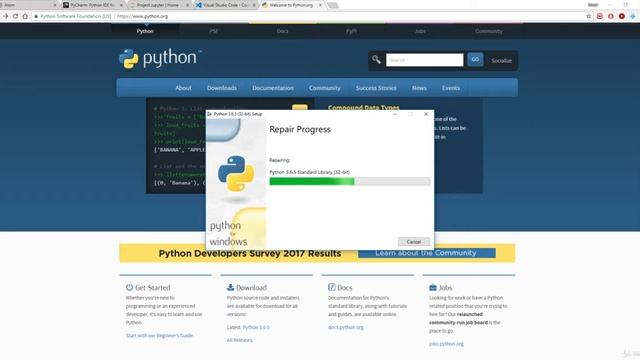 Python Zero To Hero Full Stack Masterclass With 45 Ai Project | Part -2 Installing Python смотреть онлайн