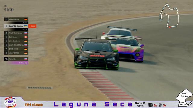 ERL Champ | Stage 8 Season 1 2021 | Laguna Seca | Liga AM | PS5 смотреть онлайн
