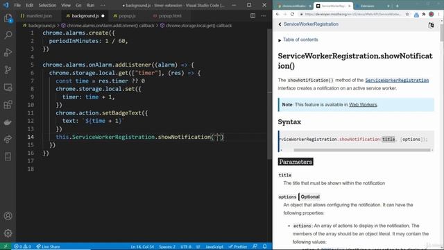 Chrome Notifications API - React & Typescript смотреть онлайн