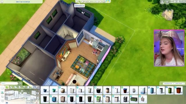 The Sims 4 but Every Room is a Different AESTHETIC! | Build Challenge смотреть онлайн