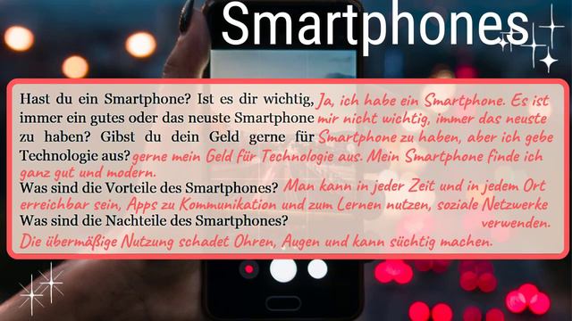 5 ВИДЕОУРОК SMARTPHONES. PRÜFUNGSVORBEREITUNG B1 НЕМЕЦКИЙ РАЗГОВОРНЫЙ. #ирина_цырульникова #немецки смотреть онлайн