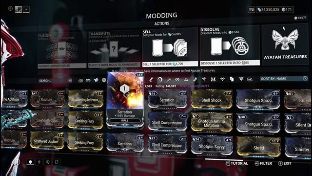 Warframe - Amalgam Serration and Shotgun Spazz *NEW MODS* смотреть онлайн