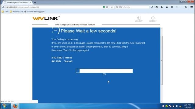 AP/Repeater Mode Installation Guide Wavlink AC600 Outdoor High Power WiFi AP/Extender WN570HA1