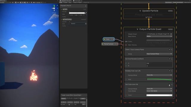 STYLIZED FIRE in Unity VFX Graph Tutorial смотреть онлайн