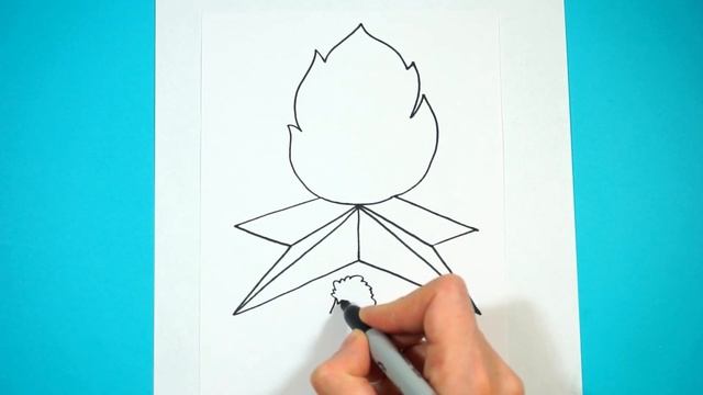 Рисунок на 9 мая. Вечный огонь рисунок. смотреть онлайн
