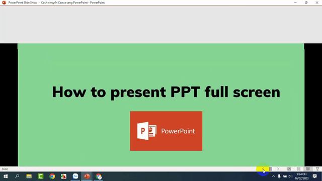 How to present PPT full screen смотреть онлайн