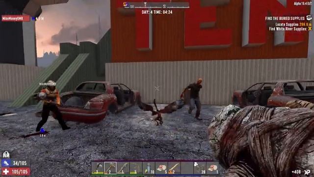 Making New Plans - 7 Days to Die with MikeMoneyGMR смотреть онлайн
