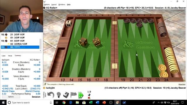 World class backgammon in 100 games: session 1 смотреть онлайн