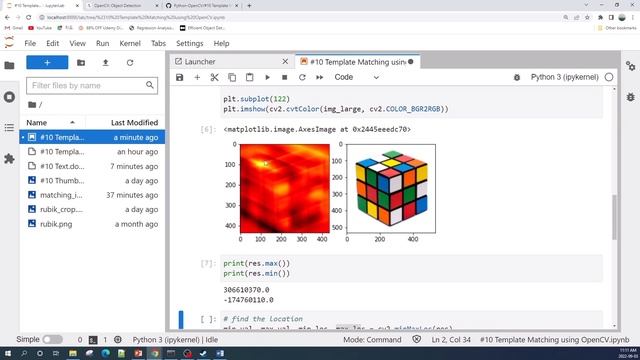 Simple Template Matching using OpenCV in Python смотреть онлайн