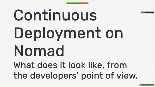 Nomad the automated hard way (along with Consul, Vault and Terraform) смотреть онлайн