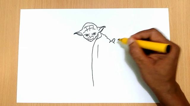 How to Draw Yoda from Star Wars смотреть онлайн