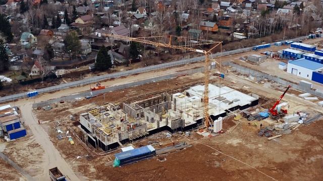 Динамика строительства ЖК «Равновесие»: итоги 1 квартала 2023 смотреть онлайн