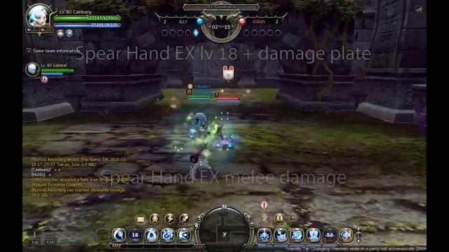 Dragon Nest SEA cap 80 Sting Breezer Skills смотреть онлайн