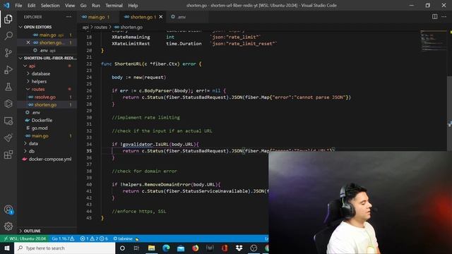 URL Shortener (Redis + Go-Fiber) - Golang Project [ Intermediate Level ] - PART - 2 смотреть онлайн
