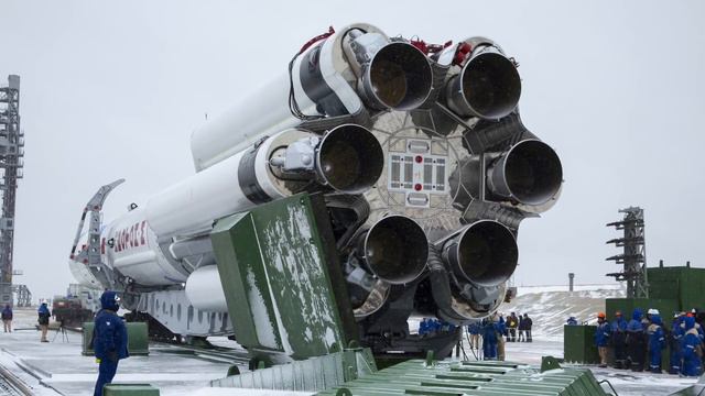 Proton-M ready to launch Elektro-L No.3 смотреть онлайн