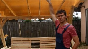 Качели из дерева своими руками.  ЧЕРТЕЖЕЙ НЕТ