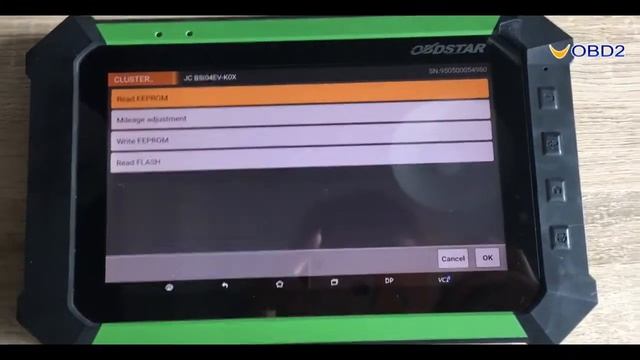 Citroen BSI 04EVK05 Odometer Reset by OBDSTAR X300 DP--UOBD2 смотреть онлайн
