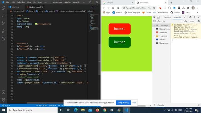 Pass event and this into external function#javascript #eventListeners смотреть онлайн