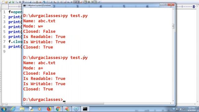 Learn Python || File Handling in Python Part - 1 || by Durga Sir On 16-06-2018 @ 6PM смотреть онлайн