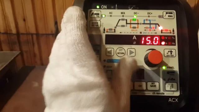 Kemppi MasterTig MLS2300 AC/DC панель ACX смотреть онлайн