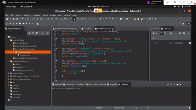 Meetup ntrodução ao Spring MVC - Professor Thiago Pinheiro - UNIFAP #AmapaDev #Meetup смотреть онлайн