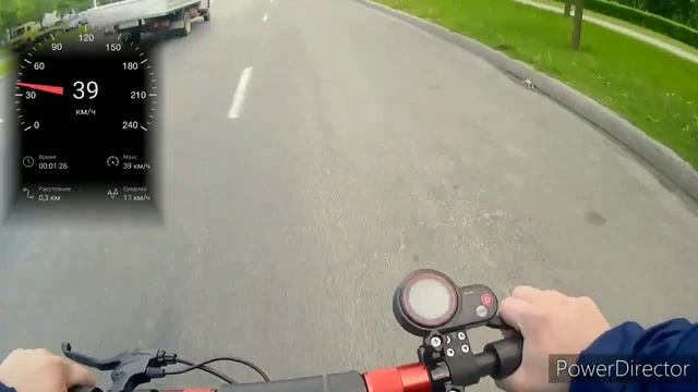 Kugoo X1. Замер максималки. Попытка номер два.