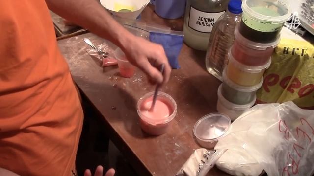 Приготовление глазурных красок смотреть онлайн