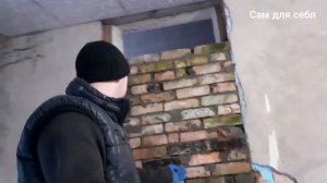 ЗАКЛАДЫВАЮ ОКНО В КОМНАТУ КИРПИЧЕМ!