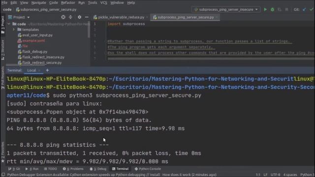 11. Security and Vulnerabilities in Python Modules смотреть онлайн