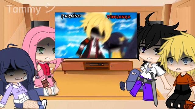 || Time 7 + Hinata React To Hinata Memes ❣︎ || ????? ?᯾ || Naruto React ||