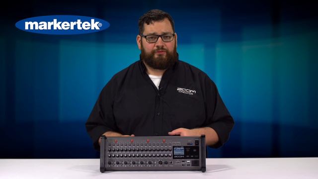 ZOOM L-20R LiveTrak Digital Mixer And Multitrack Recorder