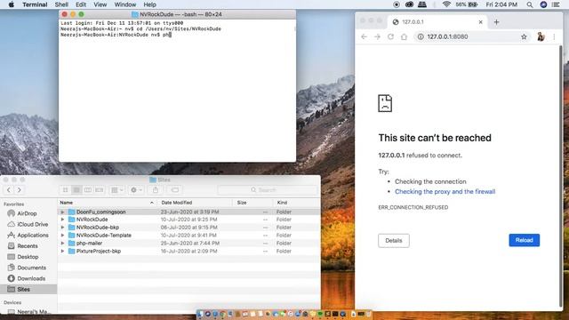 Run php on mac without using XAMPP Server on localhost смотреть онлайн
