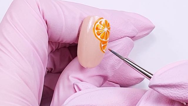 МК Апельсины на Рождество | Рождественский дизайн на ногтях смотреть онлайн