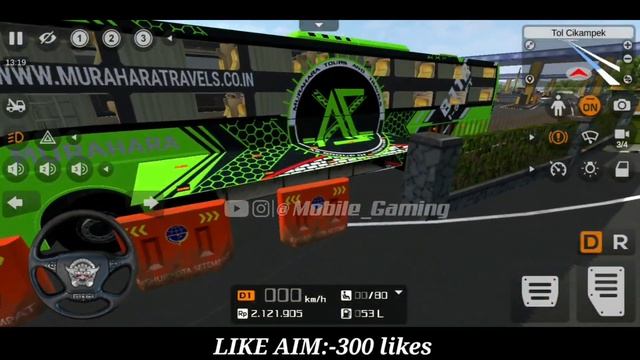 Download MURAHARA VOLVO SLEEPER BUS MOD For Bus Simulator Indonesia | BUSSID V3.7.1 | #bussidmods