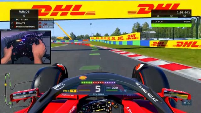 F1 22 Ungarn Hotlap + Setup смотреть онлайн