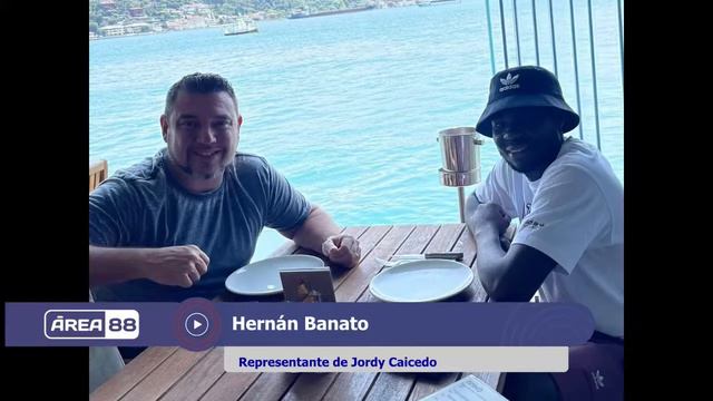 Hernán Banato, representante de Jordy Caicedo, en Área 88. смотреть онлайн