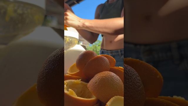 АПЕЛЬСИНЫ. Заготовка без отходов.