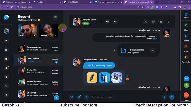 Templates Setup in Django - Chatting Application Using Django Part 5 смотреть онлайн