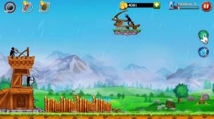 The catapult 2 (level 5 level 10) BOSS attack game | катапульта 2 атака на уровень 5, 10 БОСС