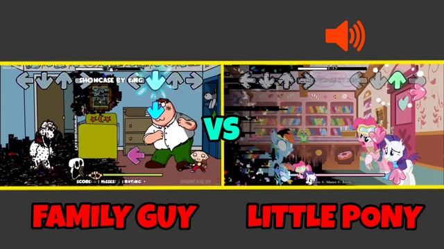 Friday Night Funkin' Pibby Family Guy vs MLP - Rooten Family (OG vs Cover) | Pibby x FNF Mod смотреть онлайн
