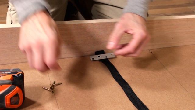 Part 12 Setting Up Mattress Strap for DIY Murphy Bed смотреть онлайн
