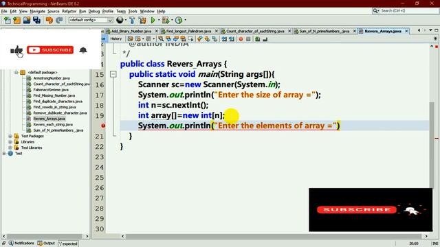 How to reverse elements of an array in java смотреть онлайн