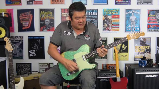 Japanese Tele vs USA Fender Custom Shop Tele смотреть онлайн