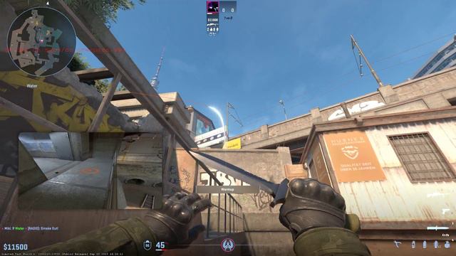 CS 2 overpass - Смок на 9 на оверпасе смотреть онлайн