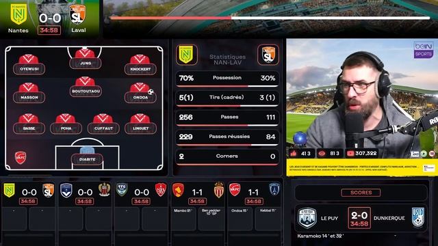 ? MULTIPLEX COUPE DE FRANCE | NANTES-LAVAL / BORDEAUX-NICE/ RODEZ-MONACO/TRELISSAC-BREST/VAFC-PFC.. смотреть онлайн