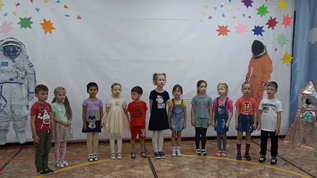 Песня Про космодром Восточный дети старшей группы 10 воспитатель Панкова АП смотреть онлайн
