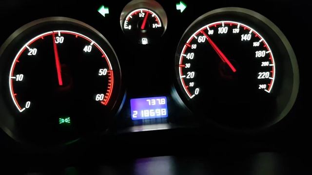 Astra H 1.7 CDTI 74KW/101HP Acceleration 0-100 смотреть онлайн